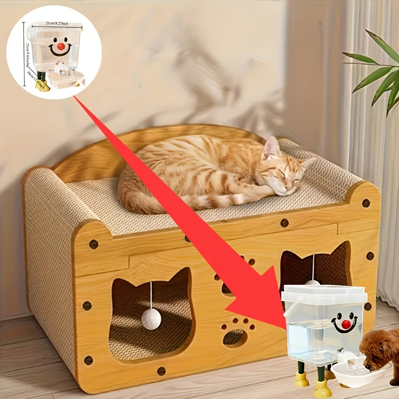 Brand Name] Automatic Pet Water Fountain - Ultra Quiet Cat Water Dispenser with Triple Filtration System - 2L Capacity for Cats and Small Dogs