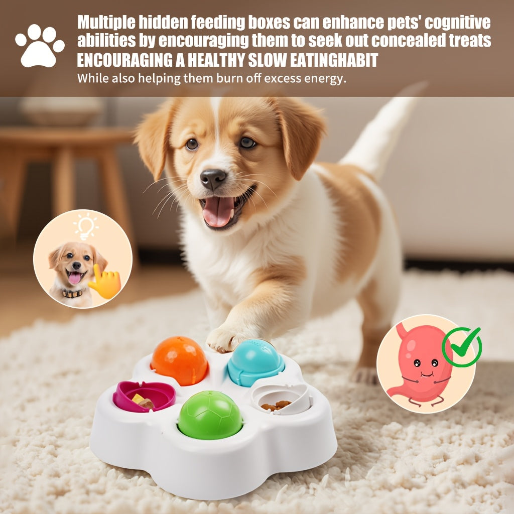 Boredom Buster Dog Treat Dispenser – Keep Your Pet Busy & Happy for Hours