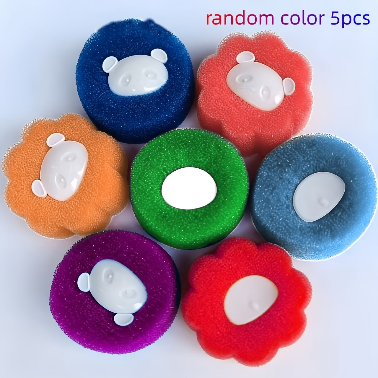 Brand Name] Reusable Pet Hair Remover for Laundry - 3/6 Pack Magic Laundry Balls, Anti-Winding Lint Catcher for Washing Machine