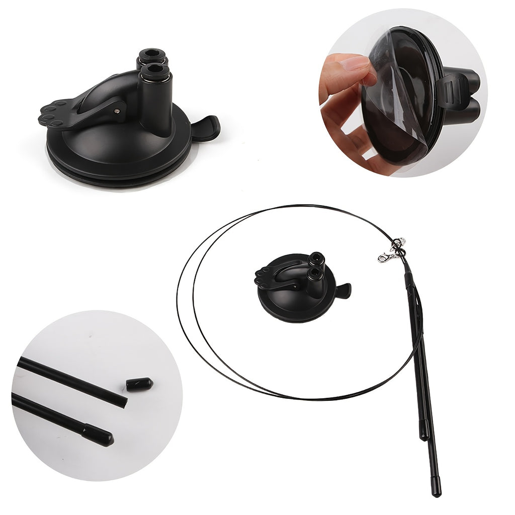 Self-Play Suction Cup Cat Toy | Interactive Simulation Bird to Keep Indoor Cats Active