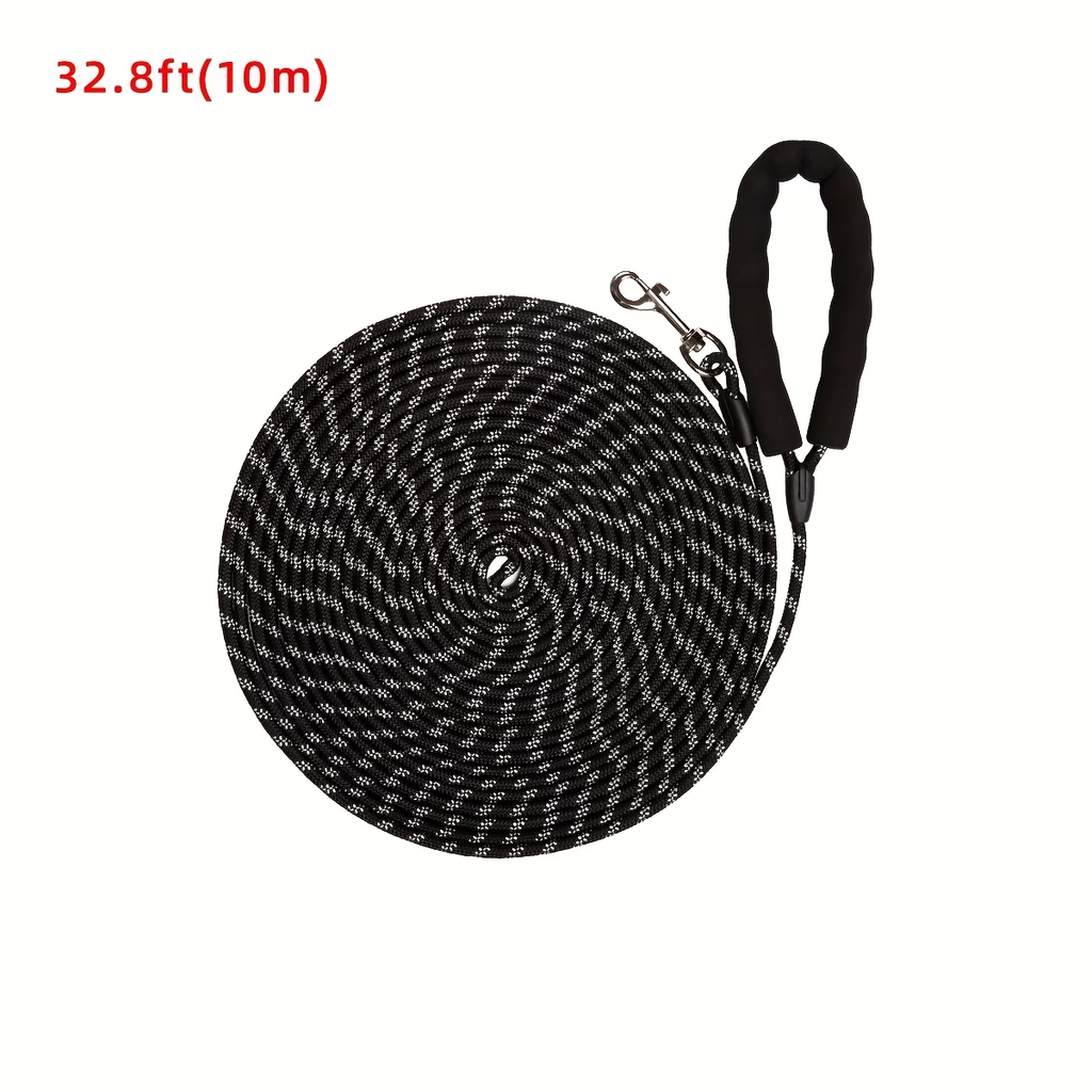 Long Reflective Nylon Dog Leash, Heavy Duty Durable Walking Training Rope For Small Medium Large Dogs