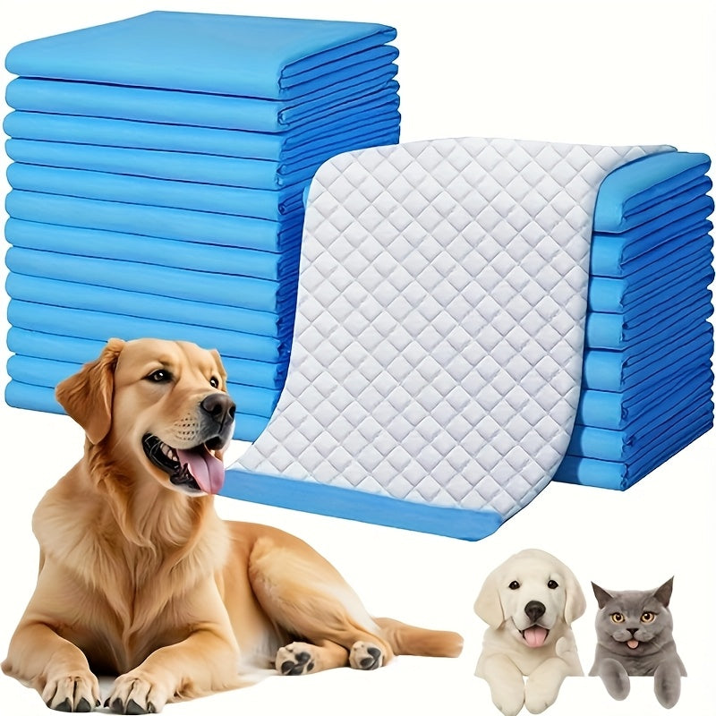 Upgraded Thickened Super Absorbent 8-Layer Puppy Training Pads (40-Pack) – Heavy Duty Leak-Proof Pet Pee Pads, Disposable Potty Pads for Puppies, Post-Surgery Recovery, Cats, and Rabbits (Extra Large)