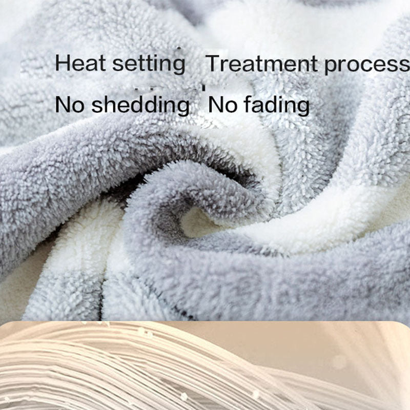 Dog Bathrobe Soft Super Absorbent Pet Drying Towel - Full Wrap Thickened Grooming Robe for Dogs & Cats, Quick Dry Towel for Teddy, Golden Retriever and More